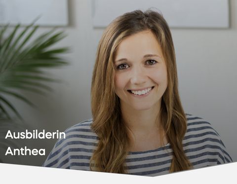 Anthea hat die Ausbildereignungsprüfung bestanden.