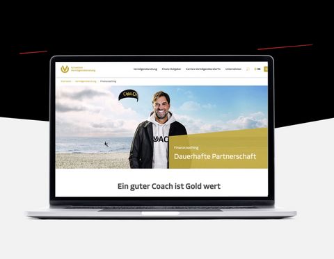 Gemeinsam mit SVAG haben wir eine neue Website entwickelt, auf der potenzielle Vermögensberater Einblicke in den Beruf erhalten.